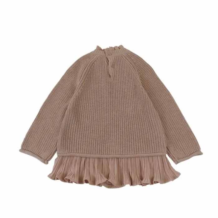 Donsje Amsterdam Sweaters and Cardigans Girls Qirene Sweater Vintage Pink