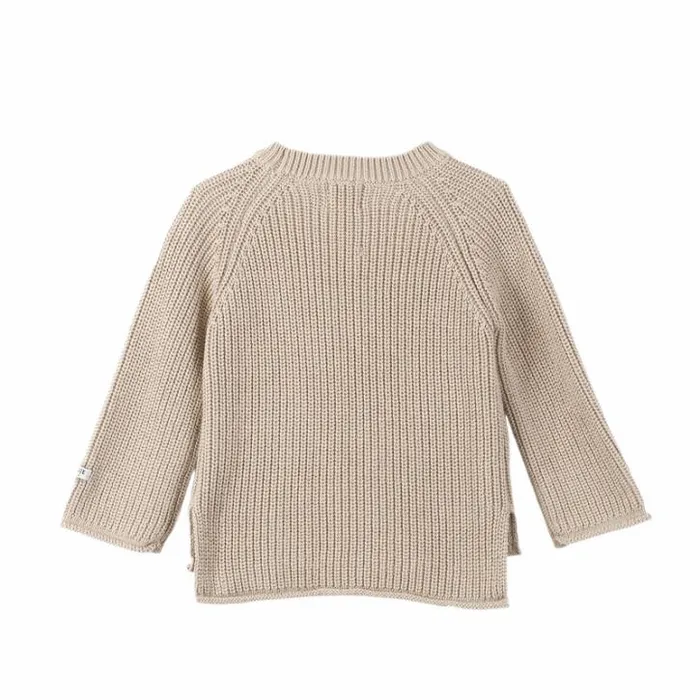 Donsje Amsterdam Sweaters and Cardigans Girls Qtella Sweater Biscotti