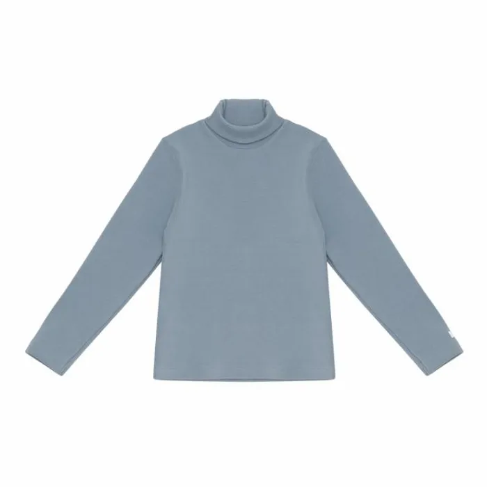 Donsje Amsterdam Sweaters and Cardigans Girls Vos Shirt Foggy Blue