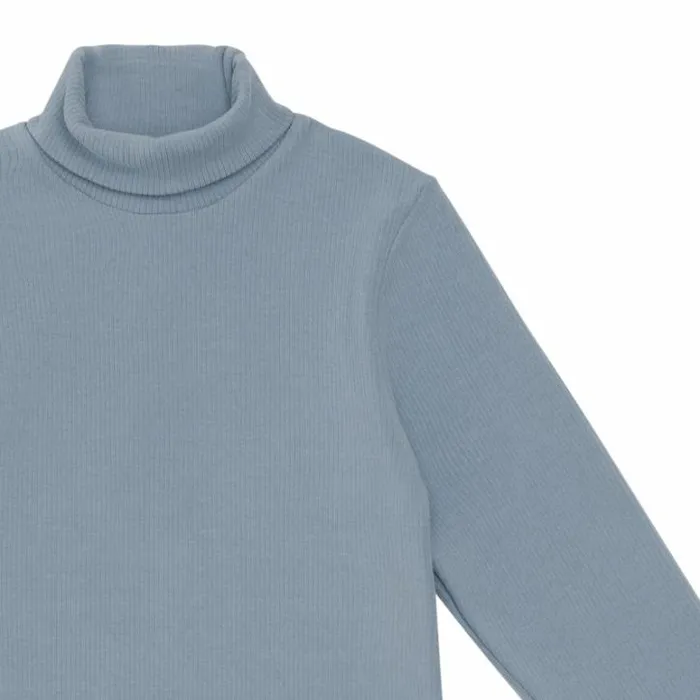 Donsje Amsterdam Sweaters and Cardigans Girls Vos Shirt Foggy Blue Donsje Amsterdam Sweaters and Cardigans Girls Vos Shirt Foggy Blue