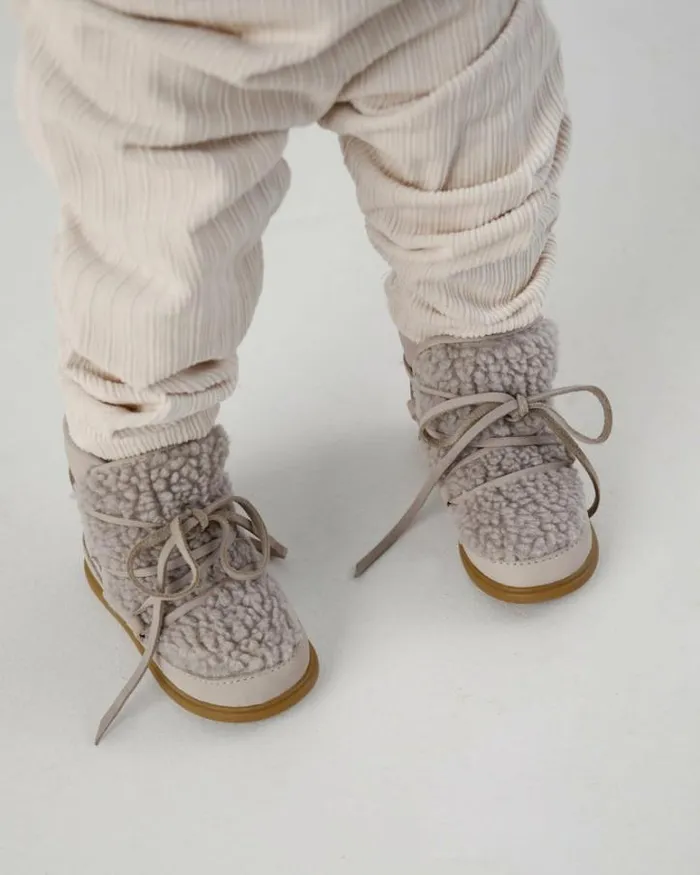 Donsje Amsterdam Toddler Shoes Baby Ceysa Shoes Lilac Nubuck