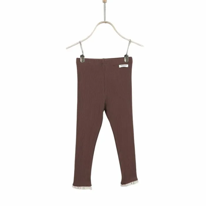 Donsje Amsterdam Trousers and Leggings Baby Afke Leggings Mahogany