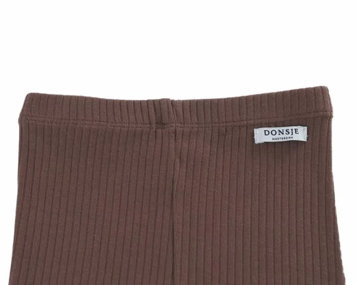Donsje Amsterdam Trousers and Leggings Baby Afke Leggings Mahogany