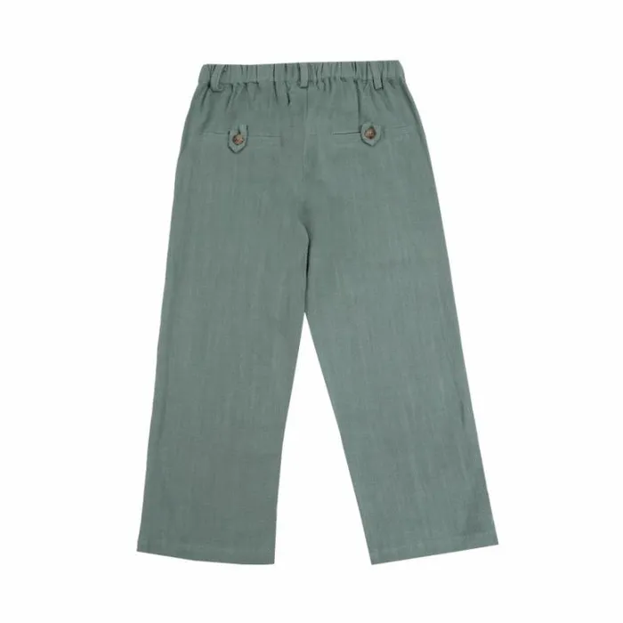 Donsje Amsterdam Trousers and Leggings Baby Dado Trousers Green Bay