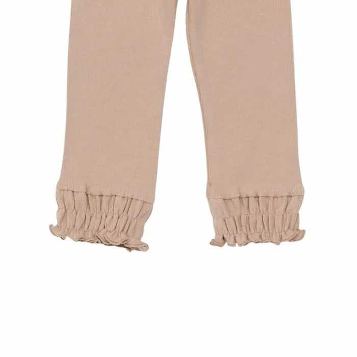 Donsje Amsterdam Trousers and Leggings Baby Ies Leggings Rose Mocha