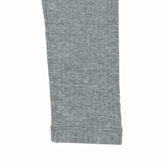 Donsje Amsterdam Trousers and Leggings Baby Nora Leggings Light Grey Melange