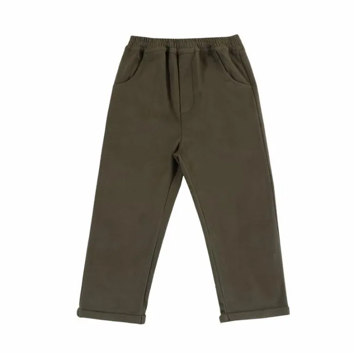 Donsje Amsterdam Trousers and Leggings Baby Olb Trousers Moss Green