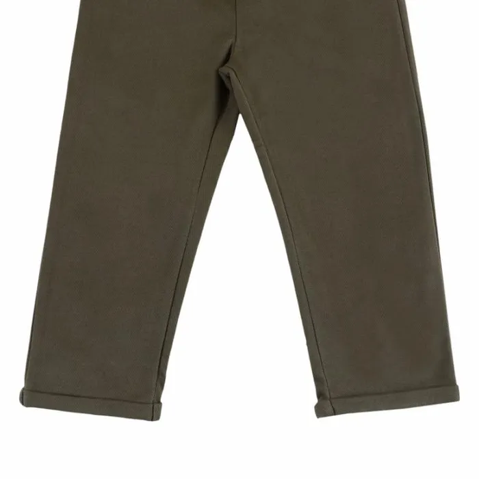 Donsje Amsterdam Trousers and Leggings Baby Olb Trousers Moss Green