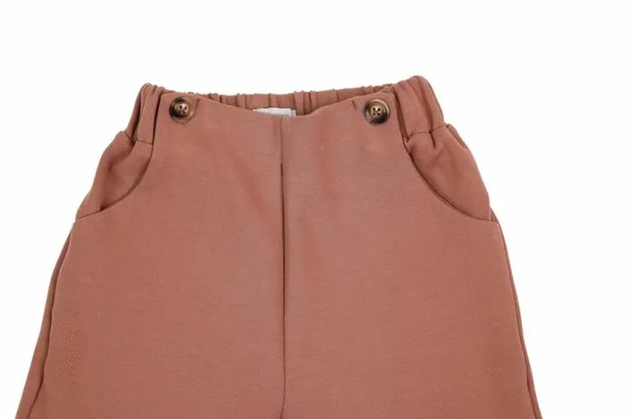 Donsje Amsterdam Trousers and Leggings Girls Enta Trousers Terracotta