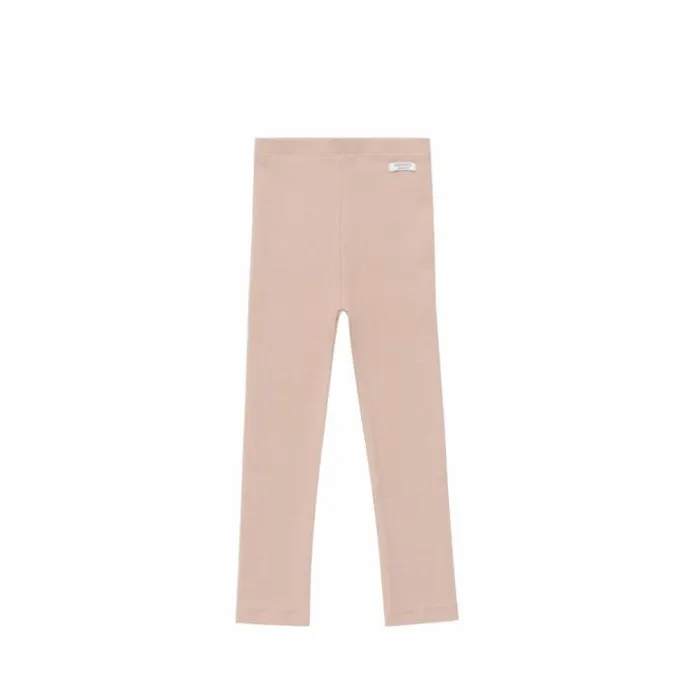 Donsje Amsterdam Trousers and Leggings Girls Qellie Leggings Hazelnut Blush