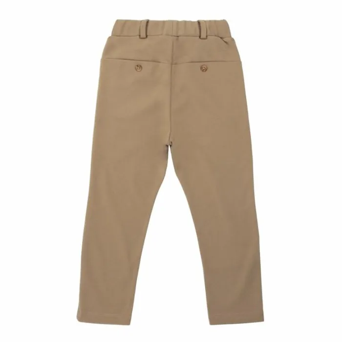 Donsje Amsterdam Trousers Boys Qettono Trousers Dark Truffle
