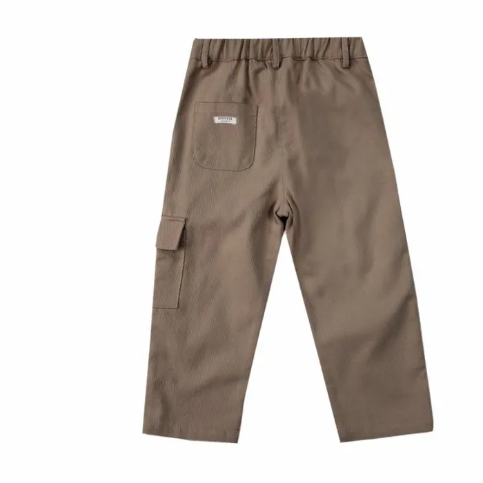 Donsje Amsterdam Trousers Boys Theoule Trousers Milk Chocolate