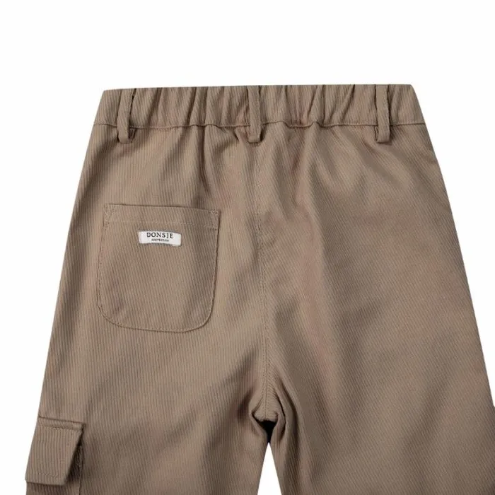 Donsje Amsterdam Trousers Boys Theoule Trousers Milk Chocolate