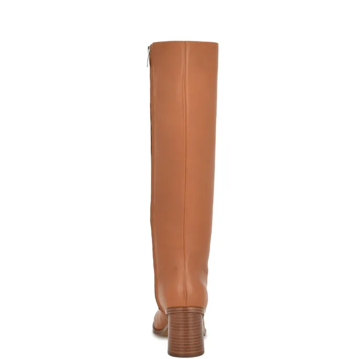 Dortha Dress Boots Natural Women Nine West Boots and Booties