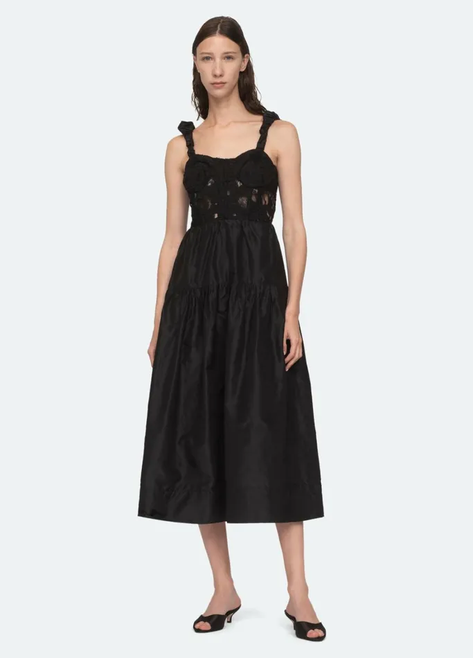 Dresses Women Sea New York Evita Corset Dress Black