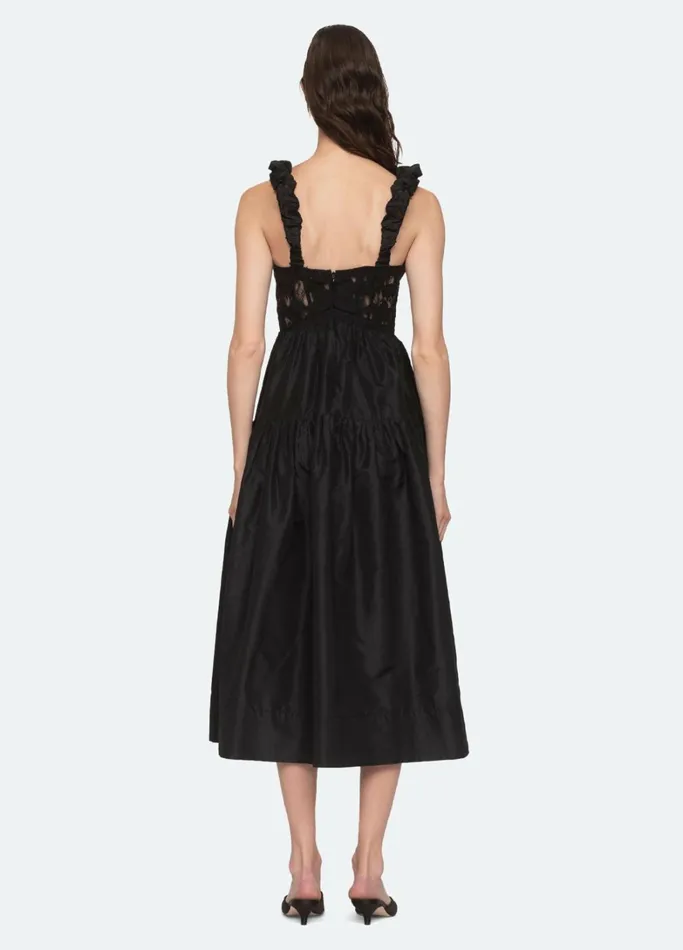 Dresses Women Sea New York Evita Corset Dress Black