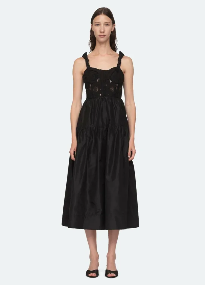 Dresses Women Sea New York Evita Corset Dress Black