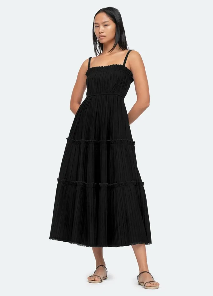 Dresses Women Sea New York Greir Slip Dress Black