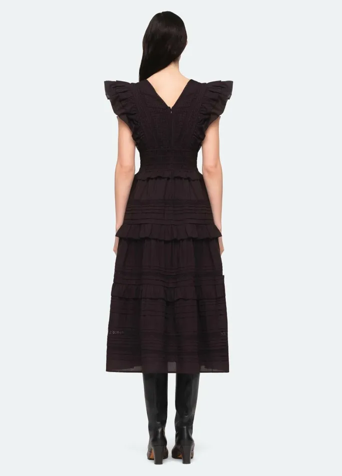 Dresses Women Sea New York Loren VNeck Dress Black