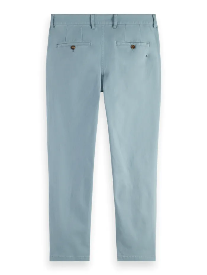 Drift 8211 Regulartapered Twill Chino Bay Blue Men Scotch and Soda Pants