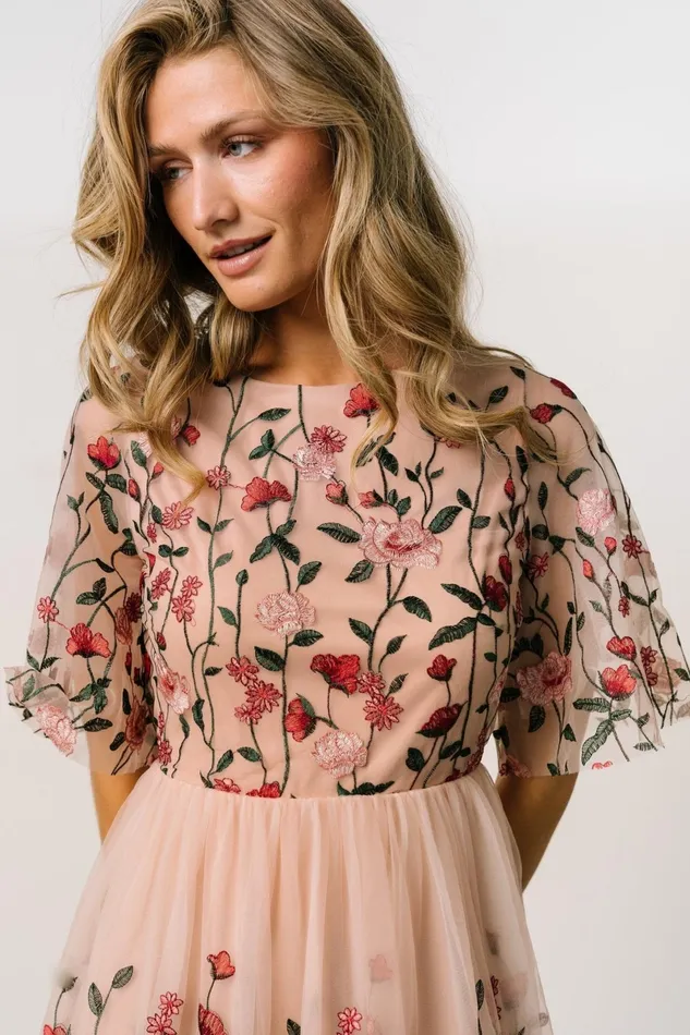 Duchess Tulle Dress Rose Garden Women Baltic Born Short Dresses