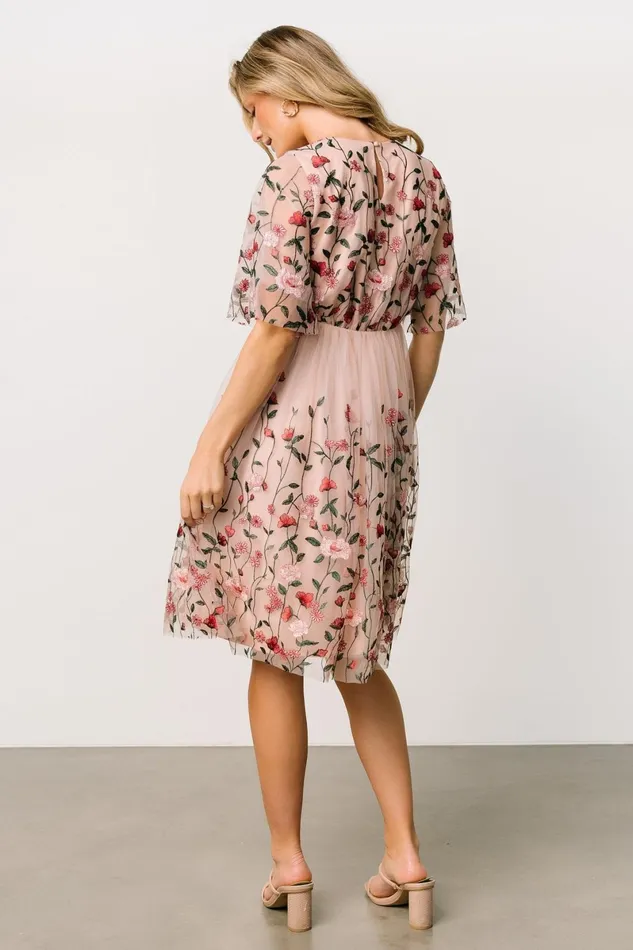 Duchess Tulle Dress Rose Garden Women Baltic Born Short Dresses