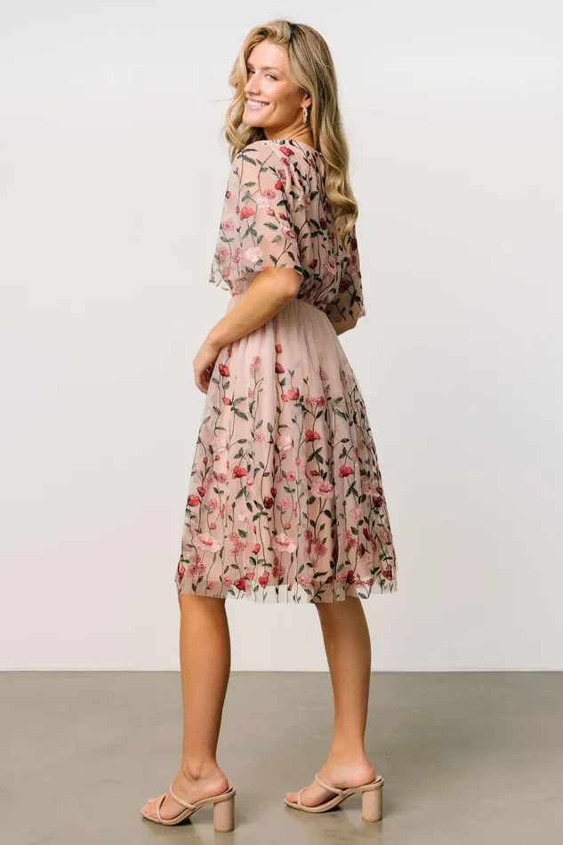 Duchess Tulle Dress Rose Garden Women Baltic Born Short Dresses