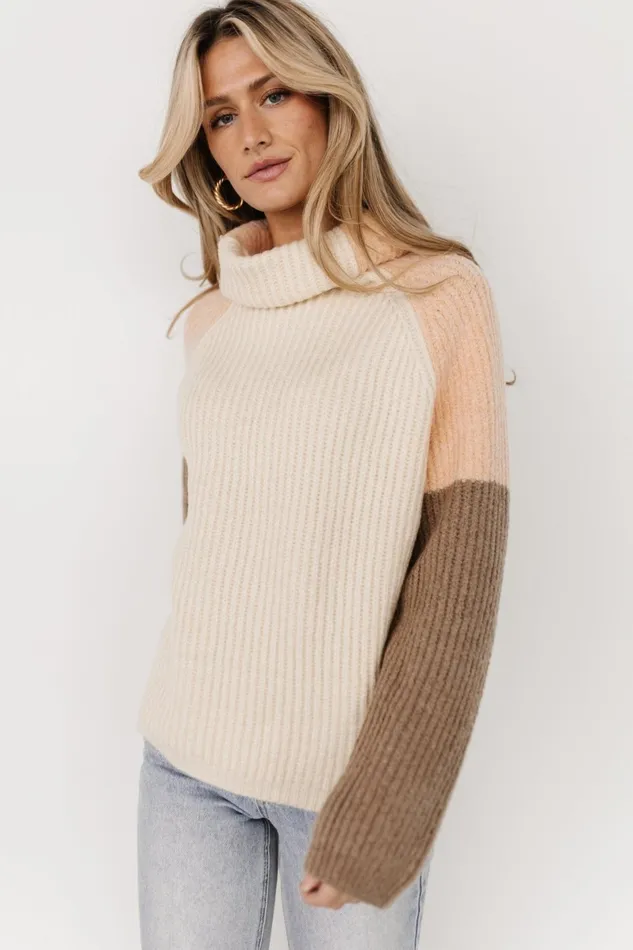 Echo Chunky Knit Sweater Multi Women Baltic Born Sweaters Echo Chunky Knit Sweater Multi Women Baltic Born Sweaters