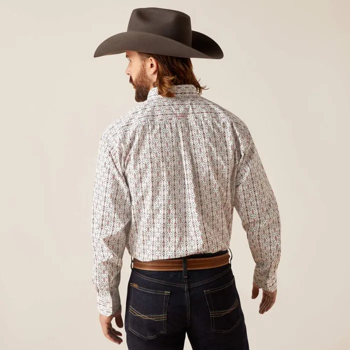 Edgar Classic Fit Shirt White Men Ariat Button Down Shirts Edgar Classic Fit Shirt White Men Ariat Button Down Shirts