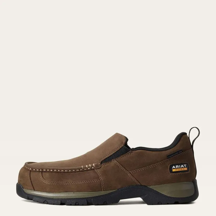 Edge LTE SlipOn SD Composite Toe Work Boot Dark Brown Men Ariat Work Boots Edge LTE SlipOn SD Composite Toe Work Boot Dark Brown Men Ariat Work Boots