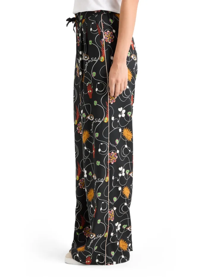 ELENI WIDE LEG PYJAMA PANT Free Mind Women Scotch and Soda Pants