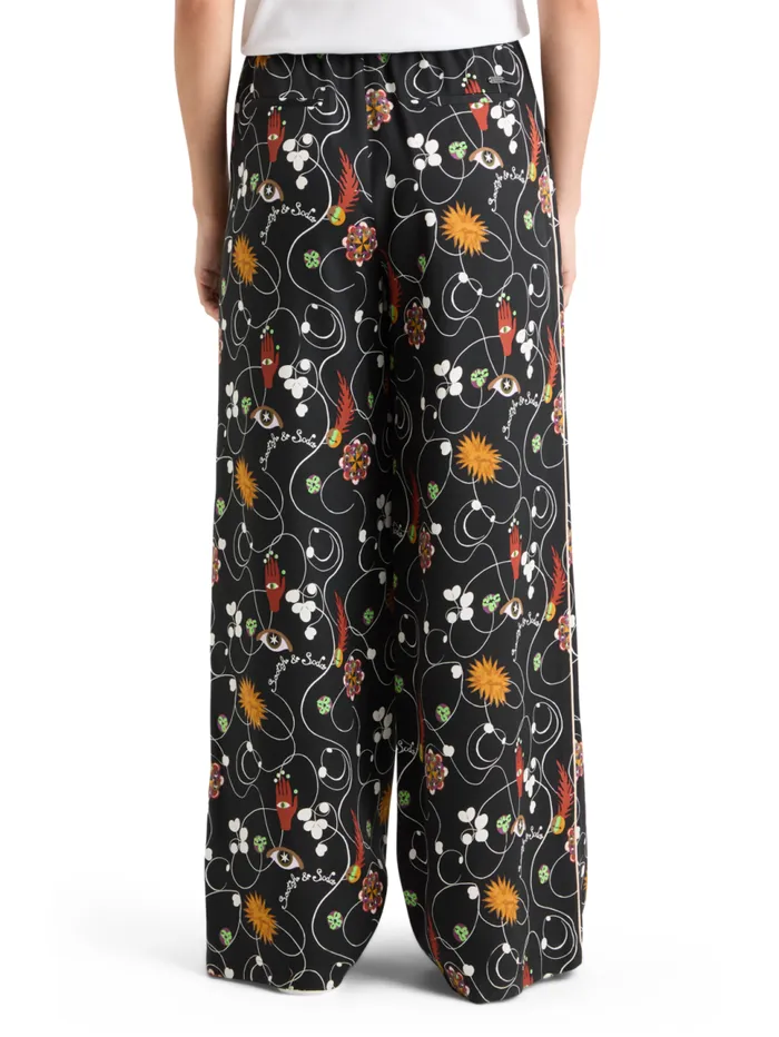 ELENI WIDE LEG PYJAMA PANT Free Mind Women Scotch and Soda Pants