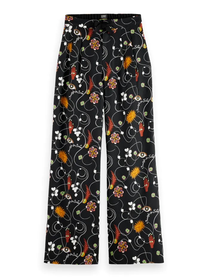 ELENI WIDE LEG PYJAMA PANT Free Mind Women Scotch and Soda Pants