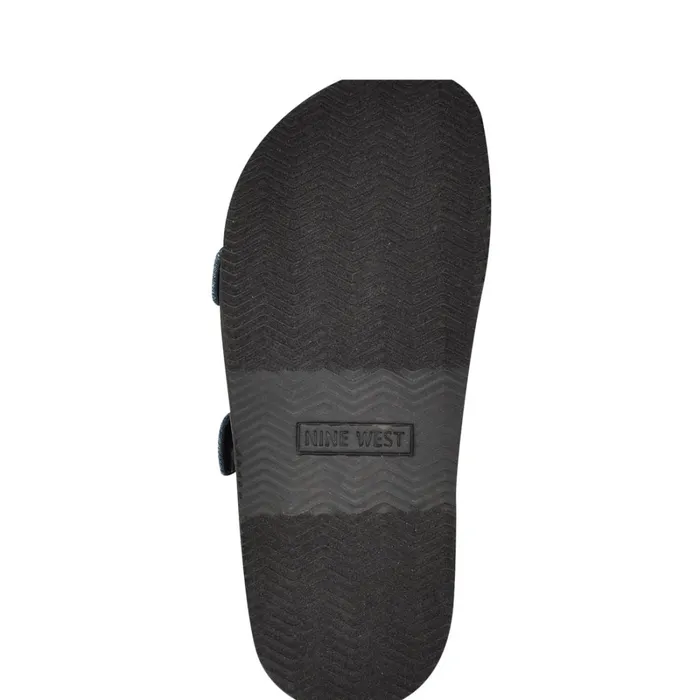 Eleny Buckle Slide Sandals Denim Women Nine West Sandals Eleny Buckle Slide Sandals Denim Women Nine West Sandals