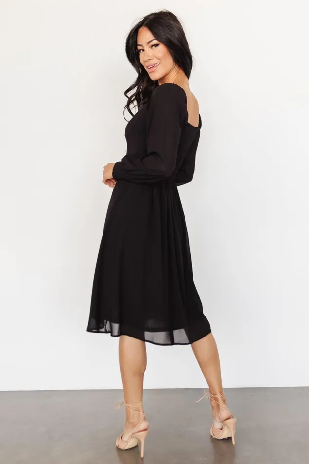 Elise Short Dress Black Women Baltic Born Wedding Guest Elise Short Dress Black Women Baltic Born Wedding Guest