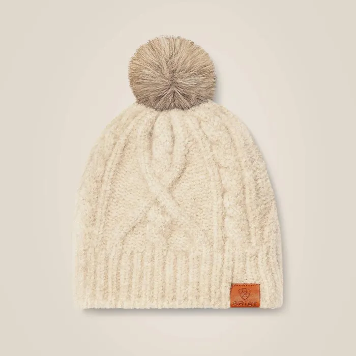 Entwine Beanie Fields Of Rye Heather Women Ariat Hats and Caps