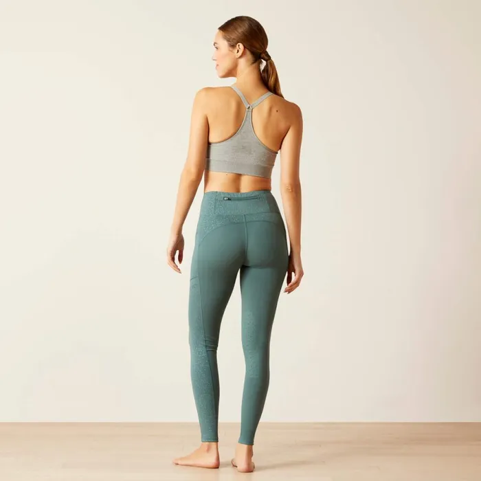 Eos Lumina Knee Patch Tight Silver Pine Women Ariat Pants and Shorts Eos Lumina Knee Patch Tight Silver Pine Women Ariat Pants and Shorts