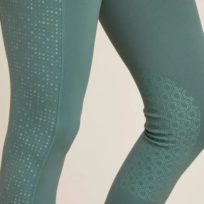 Eos Lumina Knee Patch Tight Silver Pine Women Ariat Pants and Shorts Eos Lumina Knee Patch Tight Silver Pine Women Ariat Pants and Shorts