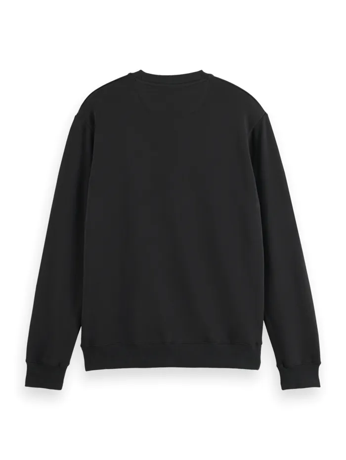 Essential 8211 LOGO SWEATSHIRT Black Men Scotch and Soda Essentials