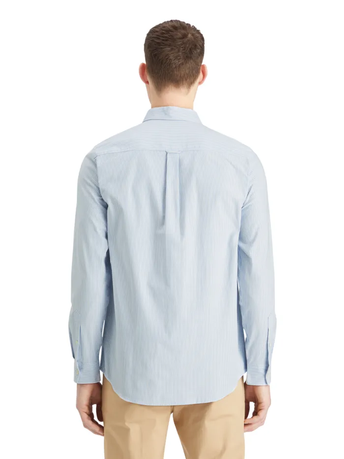 Essential 8211 OXFORD STRIPE Blue Stripe Men Scotch and Soda Essentials