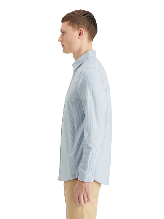 Essential 8211 OXFORD STRIPE Blue Stripe Men Scotch and Soda Essentials