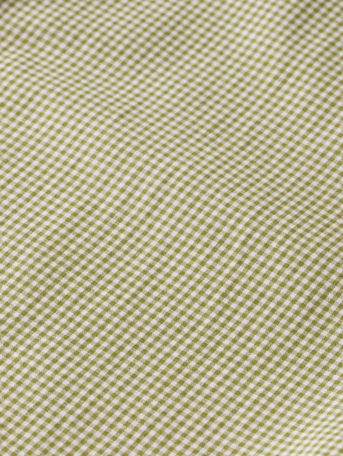 Essential Poplin Checked Shirt Green Check Men Scotch and Soda Essentials