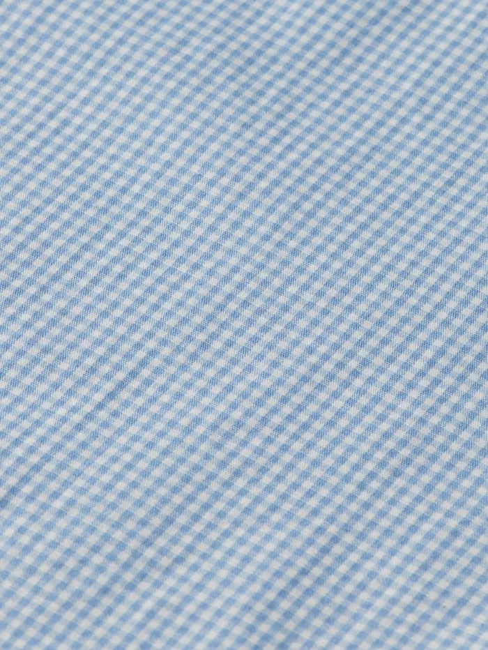 Essential Poplin Checked Shirt Green Check Men Scotch and Soda Essentials