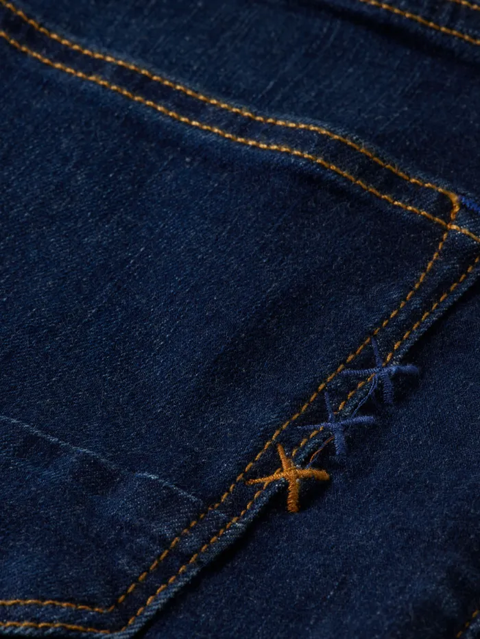 Essential SKIM SKINNY JEANS BEATEN BLUE Beaten Blue Men Scotch and Soda Essentials