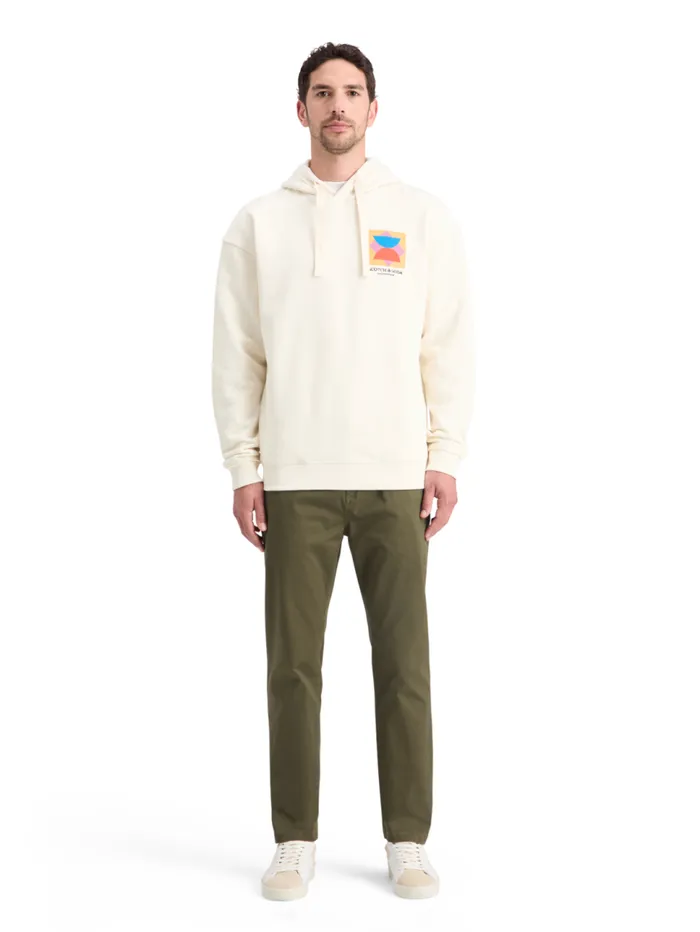 Essential Stuart 8211 Cottonblend Twill Chino Sand Men Scotch and Soda Essentials Essential Stuart 8211 Cottonblend Twill Chino Sand Men Scotch and Soda Essentials