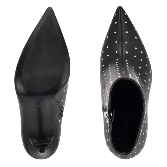Farrah Dress Booties Black Studded Women Nine West Boots and Booties Farrah Dress Booties Black Studded Women Nine West Boots and Booties
