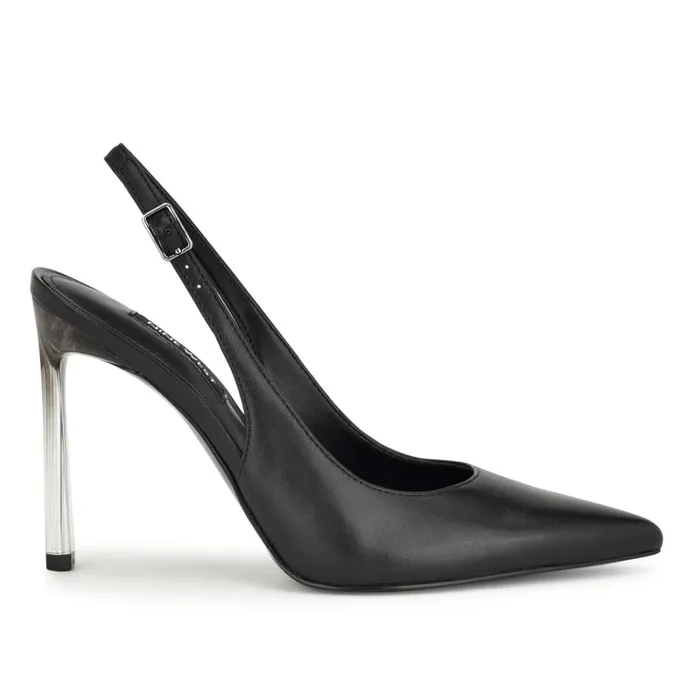 Felina Pointy Toe Slingback Pumps Blackblack Women Nine West Slingbacks
