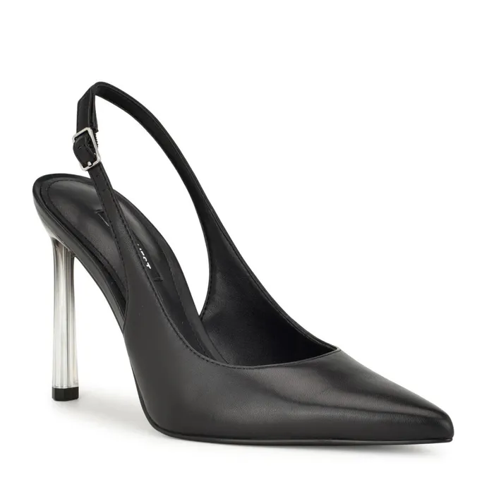 Felina Pointy Toe Slingback Pumps Blackblack Women Nine West Slingbacks