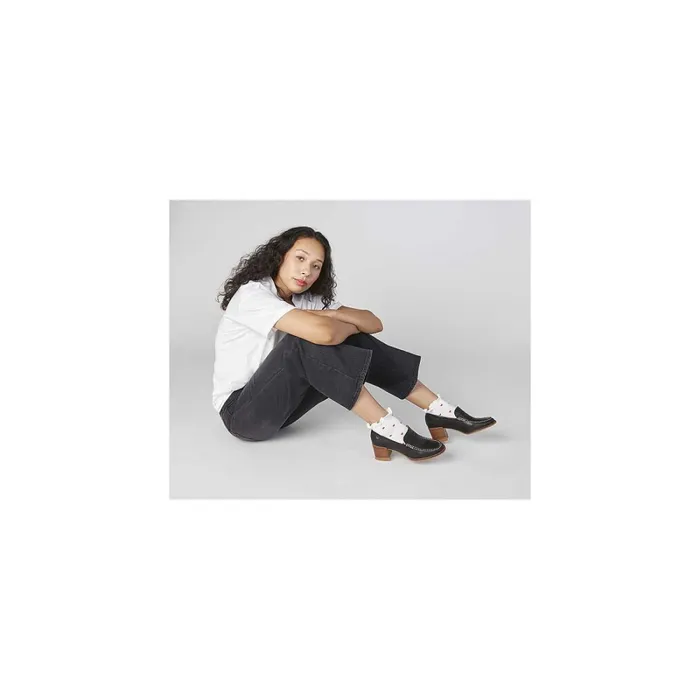 Flats and Loafers Women Sperry Seaport Penny Heel Leather Loafer Black Flats and Loafers Women Sperry Seaport Penny Heel Leather Loafer Black
