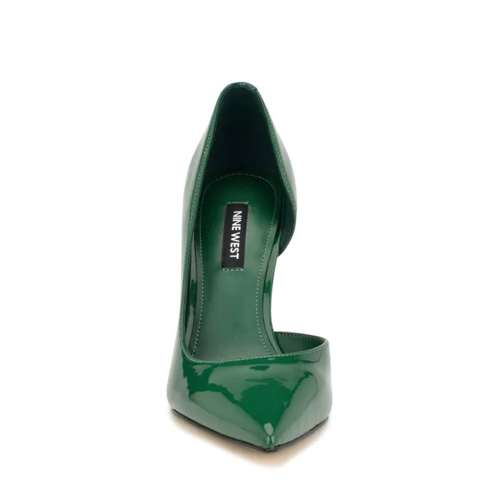 Folowe D039orsay Pointy Toe Pumps Green Women Nine West Pumps
